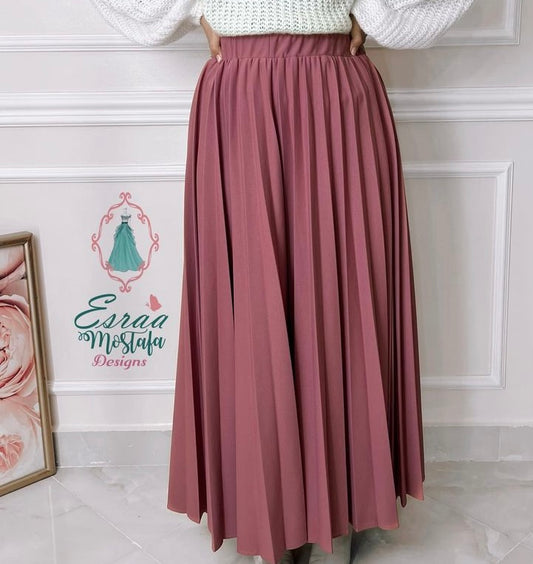 Pleated skirt